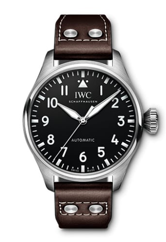 IWC Schaffhausen Big Pilot 43 Stainless Steel / Black