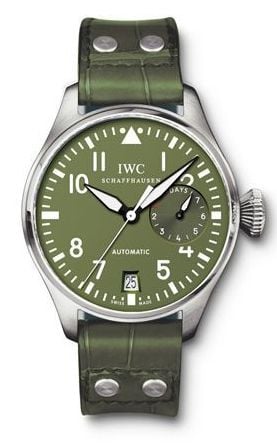 IWC Schaffhausen Big Pilot Stainless Steel / Green / Zegg &amp; Cerlati
