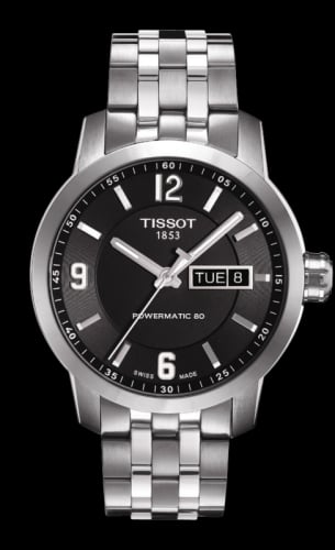 Tissot PRC 200 Automatic Stainless Steel / Black / Bracelet