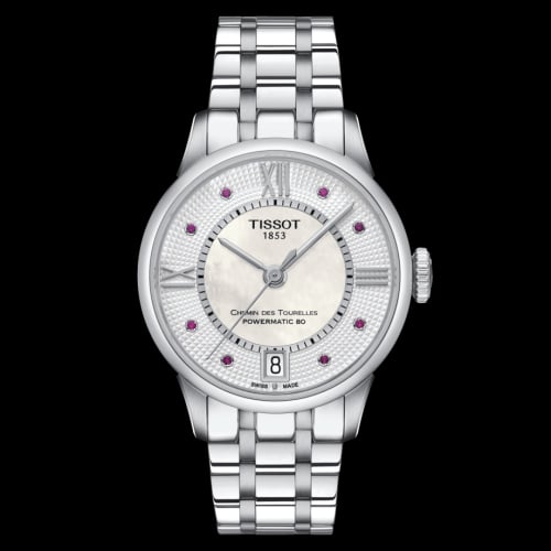 Tissot Chemin Des Tourelles Powermatic 80 32 Stainless Steel / MOP / Bracelet