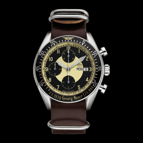 Laco Editions Mission Manx / Stainless Steel / Black