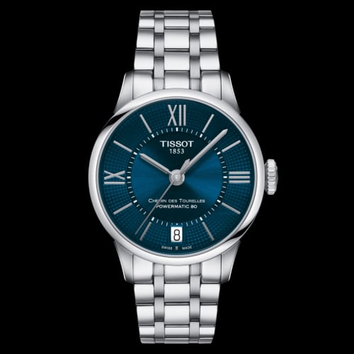 Tissot Chemin Des Tourelles Powermatic 80 32 Stainless Steel / Blue / Bracelet