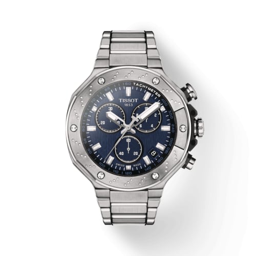 Tissot T-Race Chronograph Stainless Steel / Blue / Bracelet