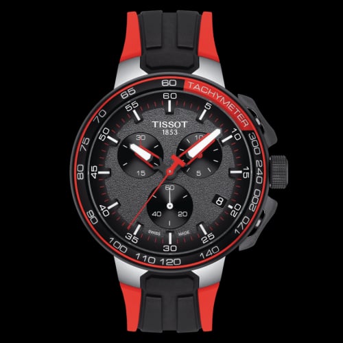 Tissot T-Race Cycling Chronograph Stainless Steel / Red