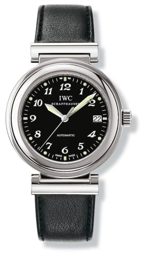 IWC Schaffhausen Da Vinci SL Stainless Steel / Black Breguet / Nappa