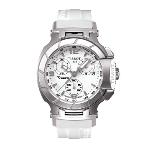 Tissot T-Race Quartz Ladies White