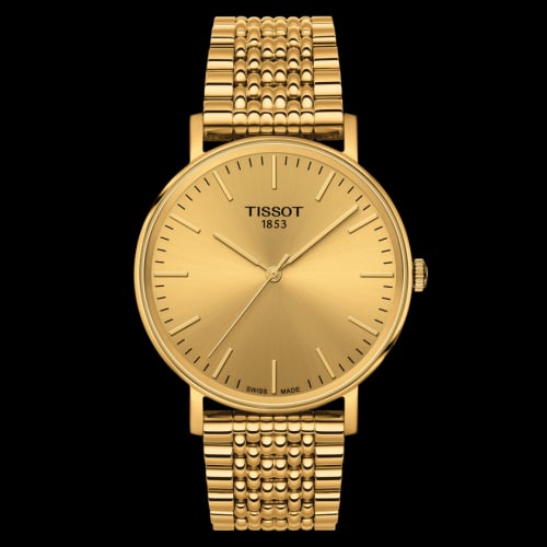 Tissot Everytime Medium Yellow Gold PVD / Champagne / Bracelet