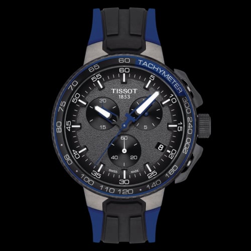 Tissot T-Race Cycling Chronograph Stainless Steel / Blue