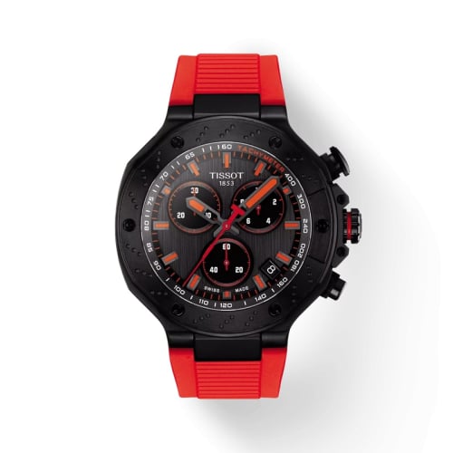Tissot T-Race Chronograph PVD / Black / Rubber