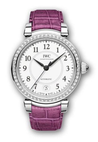 IWC Schaffhausen Da Vinci 36 Automatic Stainless Steel / Diamond / Silver