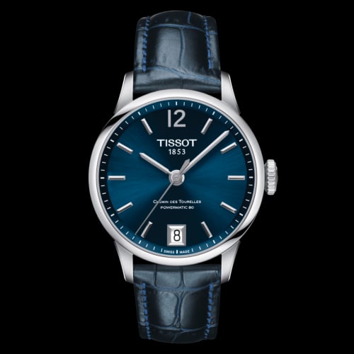 Tissot Chemin Des Tourelles Powermatic 80 32 Stainless Steel / Blue / Strap