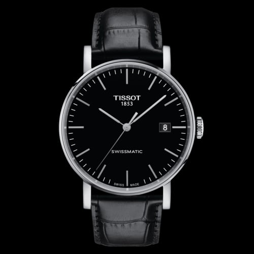 Tissot Everytime Swissmatic 41 Stainless Steel / Black / Strap