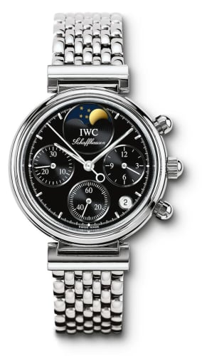 IWC Schaffhausen Kleine Da Vinci Stainless Steel / Black / Bracelet