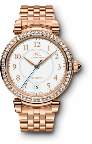IWC Schaffhausen Da Vinci 36 Automatic Red Gold / Diamond / Silver / Bracelet