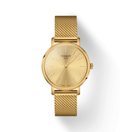 Tissot Everytime Lady Yellow Gold / Champagne / Bracelet