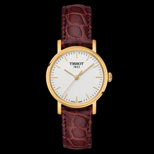 Tissot Everytime Small Yellow Gold PVD / Silver / Strap