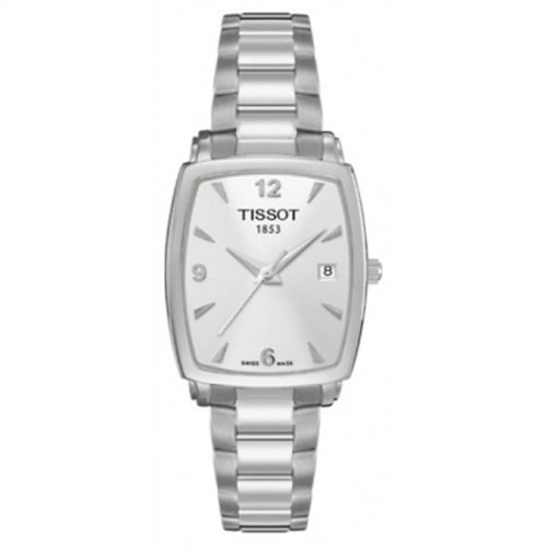 Tissot Everytime Tonneau Stainless Steel / Silver / Bracelet