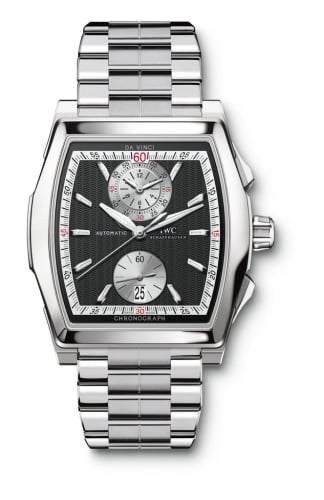 IWC Schaffhausen Da Vinci Chronograph Stainless Steel / Black / Bracelet