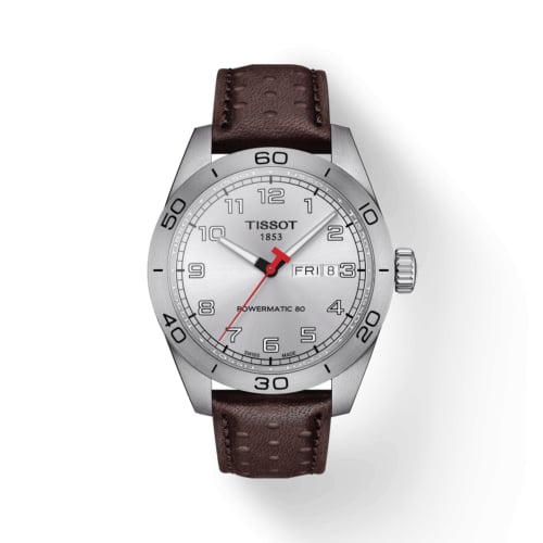 Tissot PRS 516 Powermatic 80 Stainless Steel / Silver