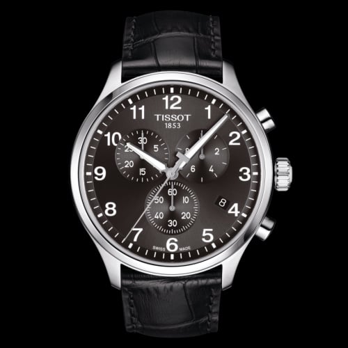 Tissot Chrono XL Classic Stainless Steel / Black / Strap
