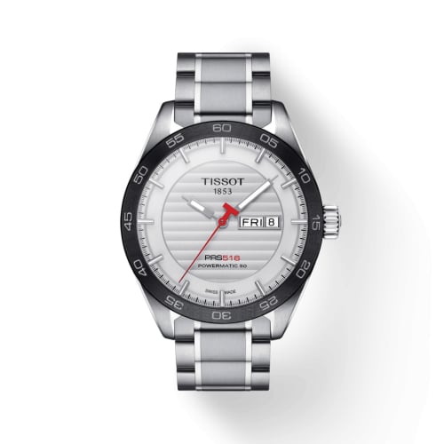 Tissot PRS 516 Powermatic 80 Stainless Steel / Silver / Bracelet