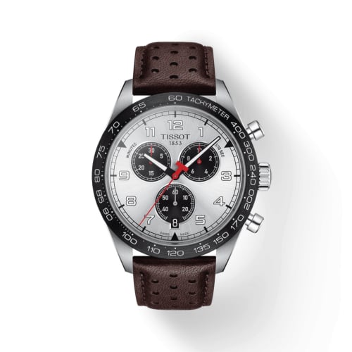 Tissot PRS 516 Quartz Chronograph Stainless Steel / Silver