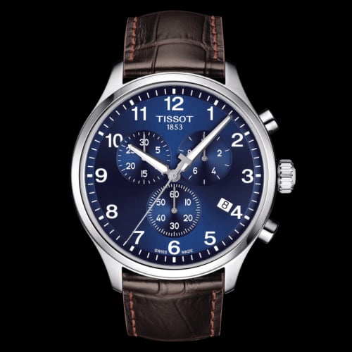 Tissot Chrono XL Classic Stainless Steel / Blue / Strap