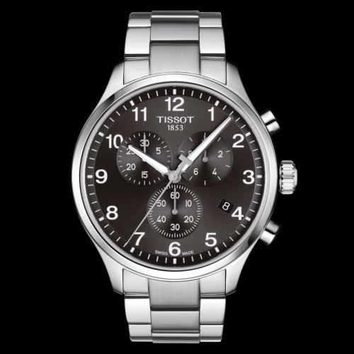 Tissot Chrono XL Classic Stainless Steel / Black / Bracelet