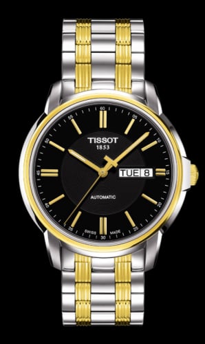 Tissot Automatics III Two Tone Black