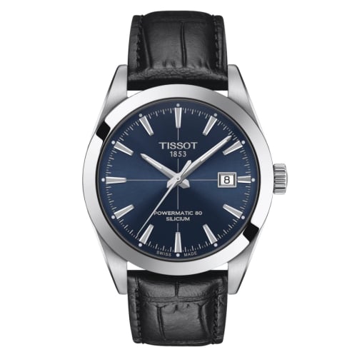 Tissot Gentleman Powermatic Stainless Steel / Blue / Strap