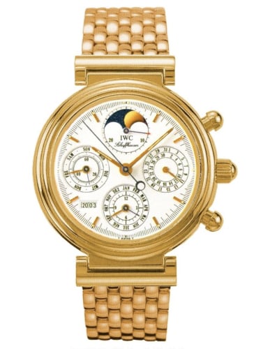 IWC Schaffhausen Da Vinci Perpetual Red Gold / White / English / Bracelet