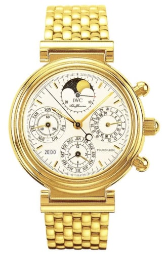 IWC Schaffhausen Da Vinci Tourbillon Yellow Gold / Italian / Bracelet