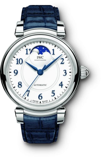 IWC Schaffhausen Da Vinci 36 Moonphase Stainless Steel / Silver