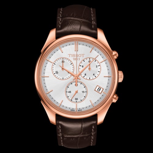 Tissot Vintage Chronograph 18k Gold / Silver