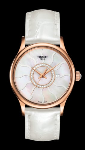 Tissot Rose Dream Quartz Ladies Steel Back MOP