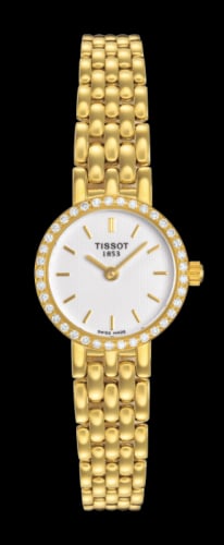 Tissot Caliente Quartz 19.3 Yellow Gold / Diamond / White / Bracelet