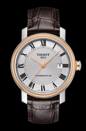 Tissot Bridgeport Powermatic 80 Two Tone / Silver Roman