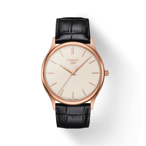 Tissot Excellence 18K Rose Gold / Silver