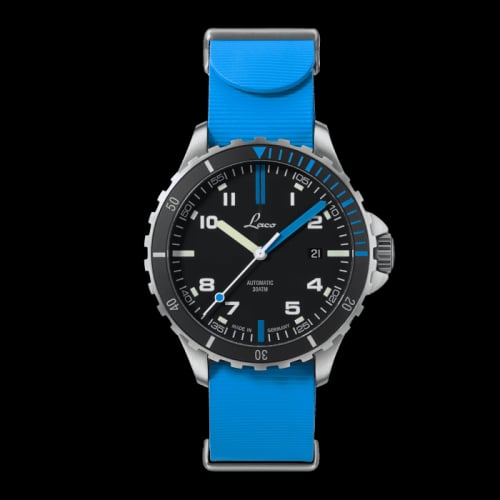 Laco Squad Watch Atlantik.RB / Stainless steel / Black