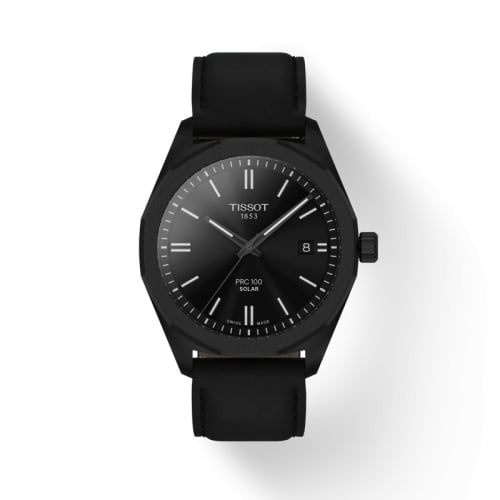 Tissot PRC 100 Solar Quartz 39 PVD / Black