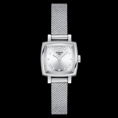 Tissot Lovely Square Stainless Steel / Silver / Bracelet