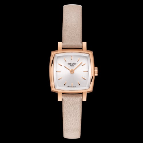 Tissot Lovely Square Rose Gold / Silver