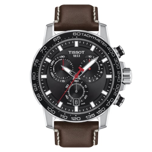 Tissot Supersport Chrono Stainless Steel / Black