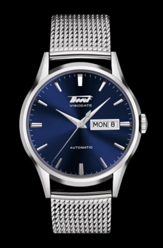 Tissot Visodate Automatic Stainless Steel / Blue / Milanese