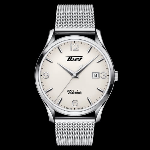 Tissot Visodate Quartz 40 Stainless Steel / Silver / Bracelet