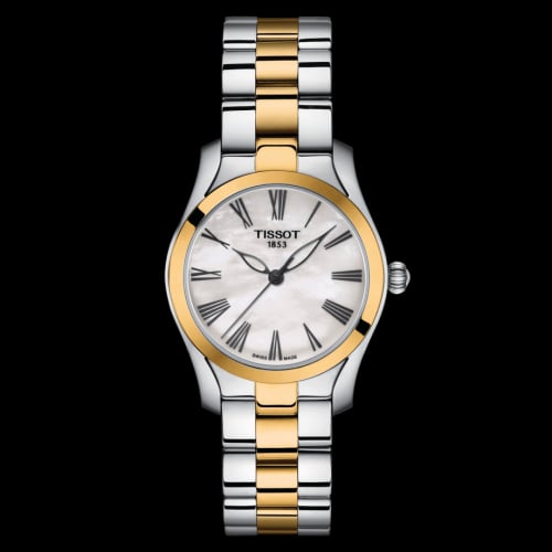 Tissot T-Wave Stainless Steel - Yellow Gold / MOP / Bracelet