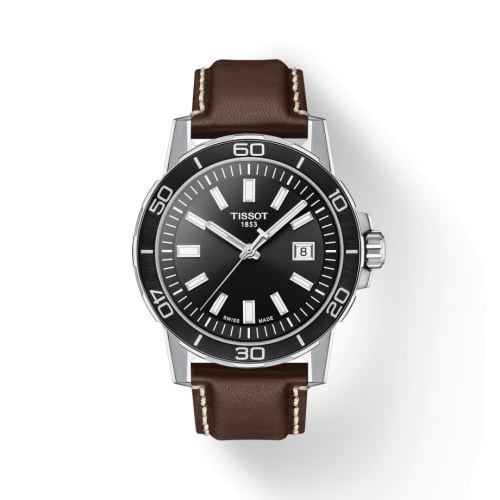 Tissot Supersport Stainless Steel / Black