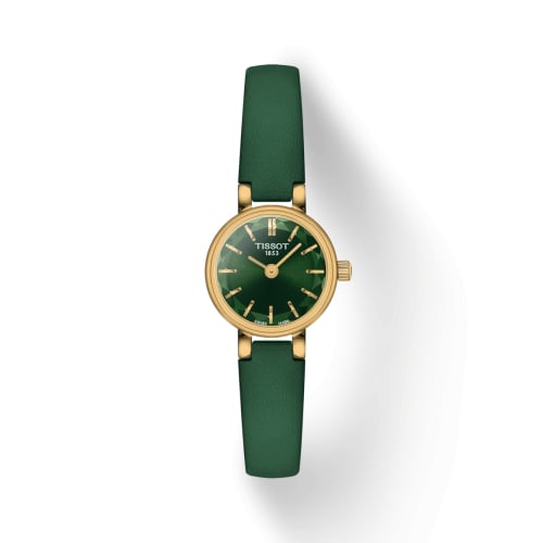 Tissot Lovely Round Rose Gold / Green