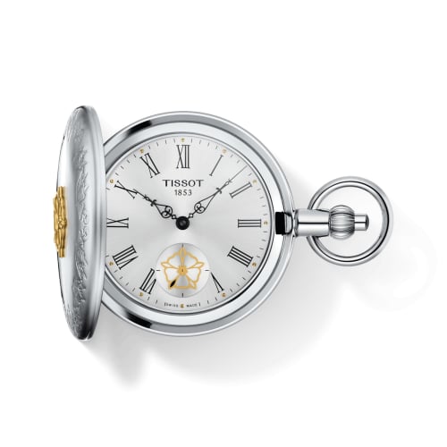 Tissot Double Savonnette Mechanical Brass / Palladium