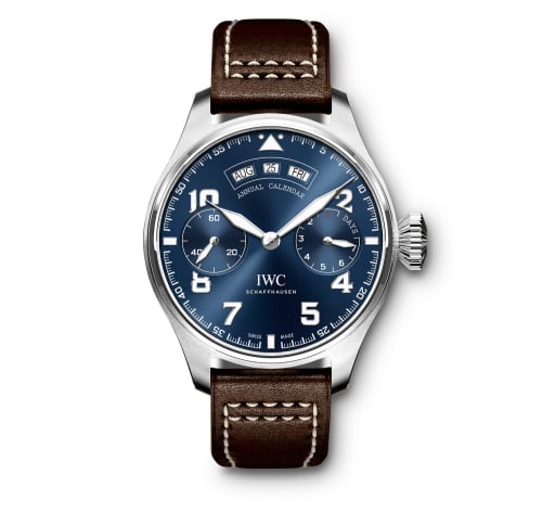 IWC Schaffhausen Big Pilot’s Watch Annual Calendar Edition Le Petit Prince White Gold